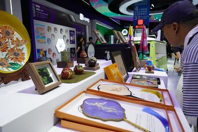 朝陽展區 文化+科技融合新篇章，騰訊音樂、B站等企業創新展覽服務